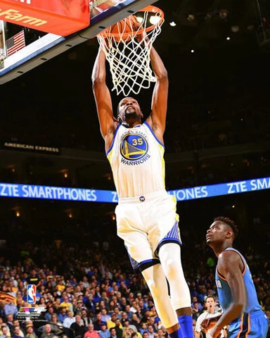 KEVIN DURANT Golden State Warriors DUNK 2016 Premium 16x20 POSTER Print Cover