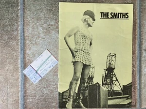 The Smiths Meat Is Murder Tour Original Ticket The Hexagon Reading +Programme 85 - Picture 1 of 13