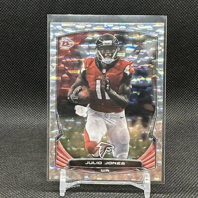 Julio Jones 2014 Bowman RAINBOW SILVER ICE #84 Alabama Crimson Tide ATL Falcons - Image 1 of 2
