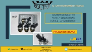INIETTORI VERCESI 4.0 NERI 1° GENERAZIONE - INIETTORI EURO 4 BOSCH - Foto 1 di 1