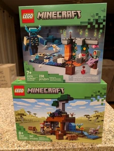 Minecraft Legos 2 Sets 🔥The Warden & Armadillo Expedition. Perfect Boxes - Picture 1 of 3