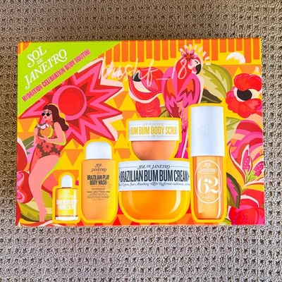 SOL DE JANIERO 62 Hydration Celebration Body Routine 5pc Set Limited Edition - Image 1 of 4