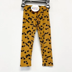 Dot Dot Smile Kids Brown Halloween Print Full Length Leggings Size 12-24m - Picture 1 of 4