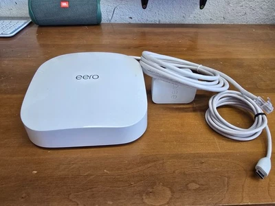 Eero Pro 6 Tri-Band Mesh Wi-Fi Router K010011 w/OEM Power Cable Cord, FREE SHIP! - Image 1 of 4