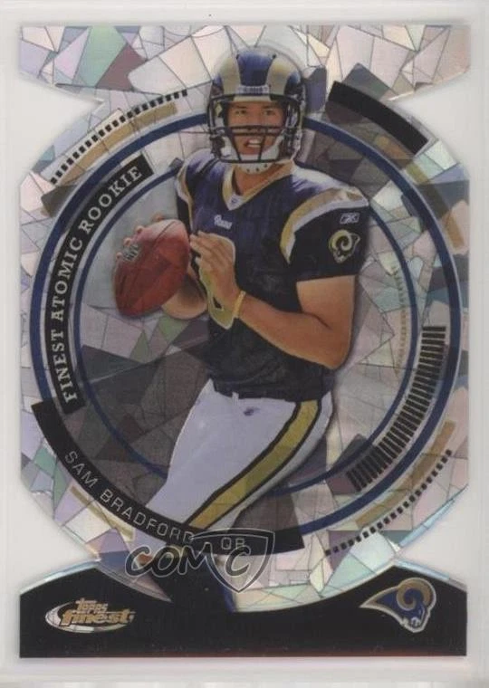 2010 Topps Finest Finest Atomic Rookie Sam Bradford #FAR-1 RC - Image 1 of 2