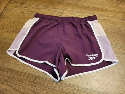 REEBOK Purple Athletic Women’s Shorts Medium Fitness Running Workout - Image 1 of 4