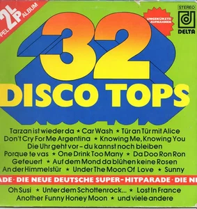 32 Disco Tops Various NEAR MINT Delta Music 2xVinyl LP - Bild 1 von 1