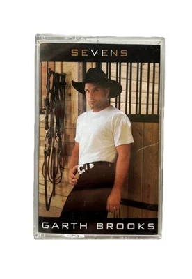 GARTH BROOKS Sevens Cassette Tape NM-/VG+ 1997 Pop Country Music - Image 1 of 4