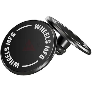 Wheels Mfg Thru-Axle Cap Set - Black - Picture 1 of 1