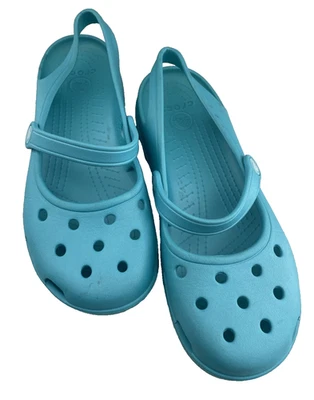 Crocs Kadee Slingback Comfort Flats Aqua Blue Women’s Size 10 - Image 1 of 4