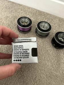 Shimano 4000 Aero Spare Spools X 3 - Picture 1 of 9