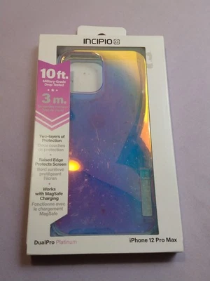 New Incipio DualPro Platinum iPhone 12 Pro Max Phone Case, *Fast Shipping!! - Изображение 1 из 4