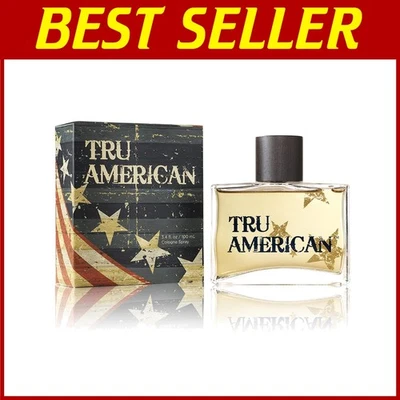 Frasco de whisky clásico Tru American Cologne 3,4 fl oz Foto 1 de 4