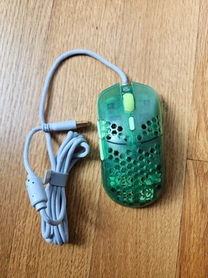 G-Wolves Hati HTM Honeycomb Mouse, Green 16000DPI 6 Programmable Buttons - Image 1 of 3