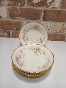 Paragon - Victoriana Rose- Set Of 6 Fruit Bowls.Diameter 14 Cms - Picture 1 of 5
