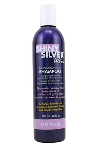 One 'N Only Shiny Silver Ultra Conditioning Shampoo, 12 oz - Picture 1 of 3