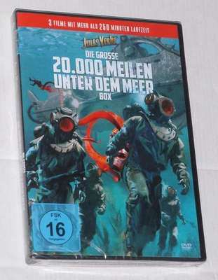 Jules Verne-Die grosse 20.000 Meilen unter dem Meer Box *3 Filme*NEU + OVP - Bild 1 von 2
