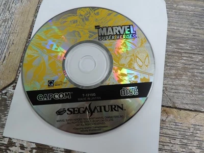 MARVEL SUPER HEROES (Sega Saturn, 1997) SOLO DISCO -JAPÓN Foto 1 de 4