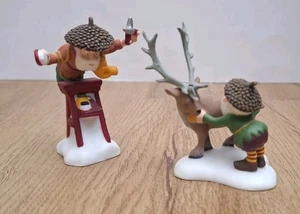 Department 56 SCISSORS WIZARDS North Pole Woods Series - Imagen 1 de 6