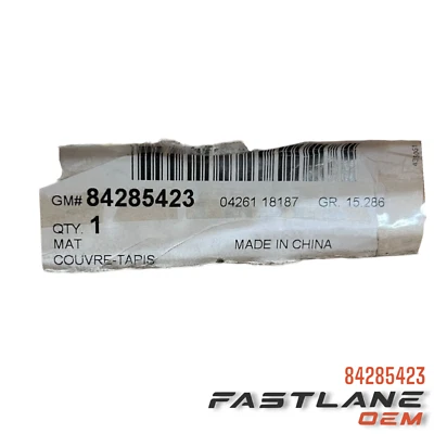 2018-2023 BUICK ENCLAVE SECOND AND THIRD ROW FLOOR MATS NEW OEM 84285423 - Image 1 of 4