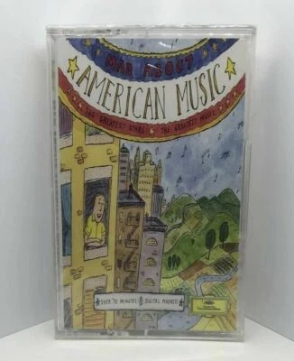 Mad About American Music Bernstein L A Philharmonic Vtg Cassette Tape Sealed New - Image 1 of 4