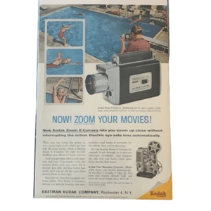 Vintage 1960 Eastman Kodak New Zoom & Camera Swimming Pool - Picture 1 of 5