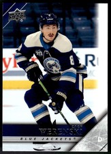 2020-21 Upper Deck 2005-06 Tribute Zach Werenski Columbus Blue Jackets #T-22