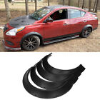 4X 33" For Nissan Versa Universal Fender Flares Wheel Arches Wide Body Kit