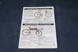 Old Print Catalog Bicycle One Racing Machine Old Vintage Collector - Picture 1 of 12