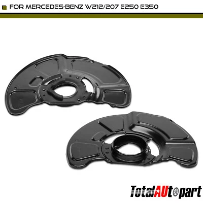 2x Protector antipolvo freno delantero izquierdo y derecho mercedes-benz e250 14-16 e350 10-16 Foto 1 de 4