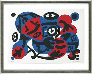 A.R. Penck (1939-2017), Ohne Titel (Perry Rhodan 4), 1996 - signiert, GERAHMT - Bild 1 von 1