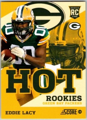 Pontuação 2013 - Hot Rookies #4 Eddie Lacy (RC) - Imagem 1 de 2