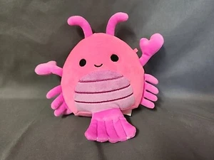 Cordea the Pink Lobster 7" Squishmallow Plush Pre-owned - Picture 1 of 8