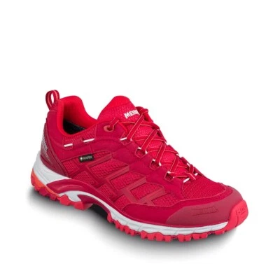 Meindl Caribe Lady GTX Wanderschuhe Trekkingschuhe rot rosso erdbeer Gore Tex