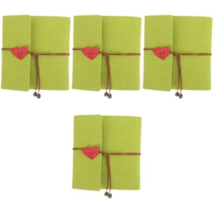 4 Pieces Liebe Kreatives Gebundenes -Fotoalbum Wachstumspaar Für Kinder - Bild 1 von 12