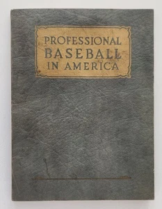 Rare! Professional Baseball In America 1928 The Official Playing Rules O'Connor - Picture 1 of 2