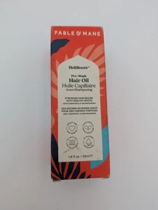 Fable & Mane Pre-Wash HAIR OIL for Healthy Roots "FULL SIZE" 1.8 Fl Oz / 55ml - Picture 1 of 8