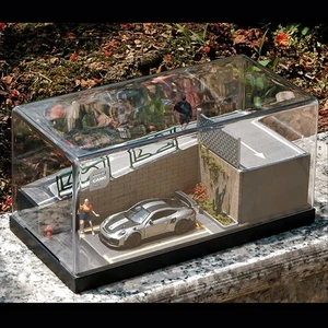 1/64 Diorama Street View Sidewalk Parking Space-miniature Scene Model - Picture 1 of 19