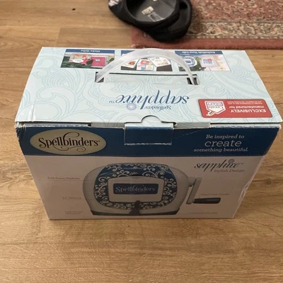 Spellbinders Sapphire Embossing Die Cutting Machine Only No Accessories - Image 1 of 4