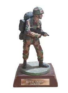 RARE Royal Green Jackets RGJ English Miniatures Painted Infantry soldier Figure - Picture 1 of 4