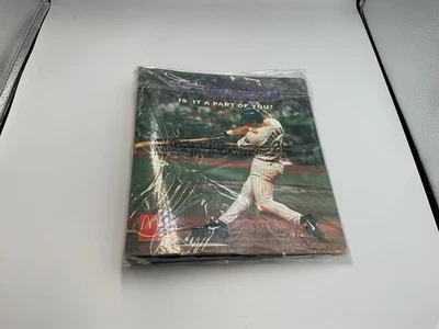 New Rare Mcdonald's Arizona Diamondbacks Giveaway 3 Ring Binder Randy Johnson - Image 1 of 4