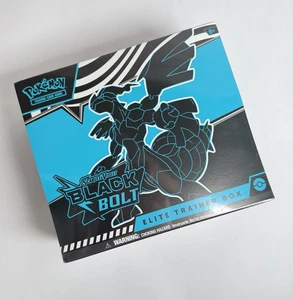 Pokemon TCG: Black Bolt Elite Trainer Box - Factory Sealed - Picture 1 of 6