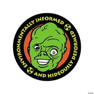 Toxic Crusader Envronmnt Inform Enam Pin - Picture 1 of 1