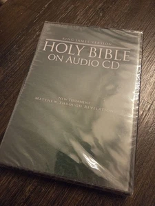 Holy Bible (KJV) King James Version on CD Matthew through Revelation SEALED NEW - Bild 1 von 3