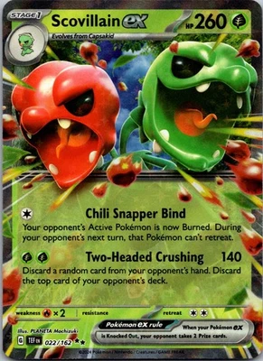 Scovillain ex SV05: Temporal Forces 022/162 NM - Image 1 of 2