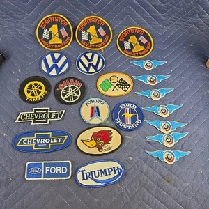 Lote de 22 parches automotrices vintage - Imagen 1 de 3