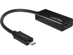 Delock Adapter MHL Stecker (Samsung S3, S4)   High Speed  65437 "Lagerabverkauf" - Picture 1 of 1