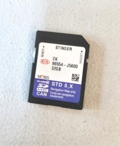 2020-2023 KIA STINGER GPS Navigation SD CARD MAP 96554-J5600