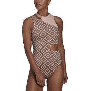 adidas Sportswear Womens Hyperglam Training Graphic Bodysuit- Pink / XL - Picture 1 of 7
