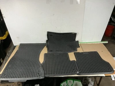 2012 - 2018 Audi A6 Quattro Front & Rear Floor Carpet Liner Mat Set Of 4 OEM Foto 1 de 4